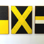 Road Markings Painting. Road Paint On Canvas